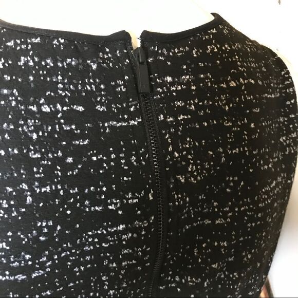 Vince Camuto Lace Marbleized Sleeveless Dress Black Size 4 - Picture 7 of 12